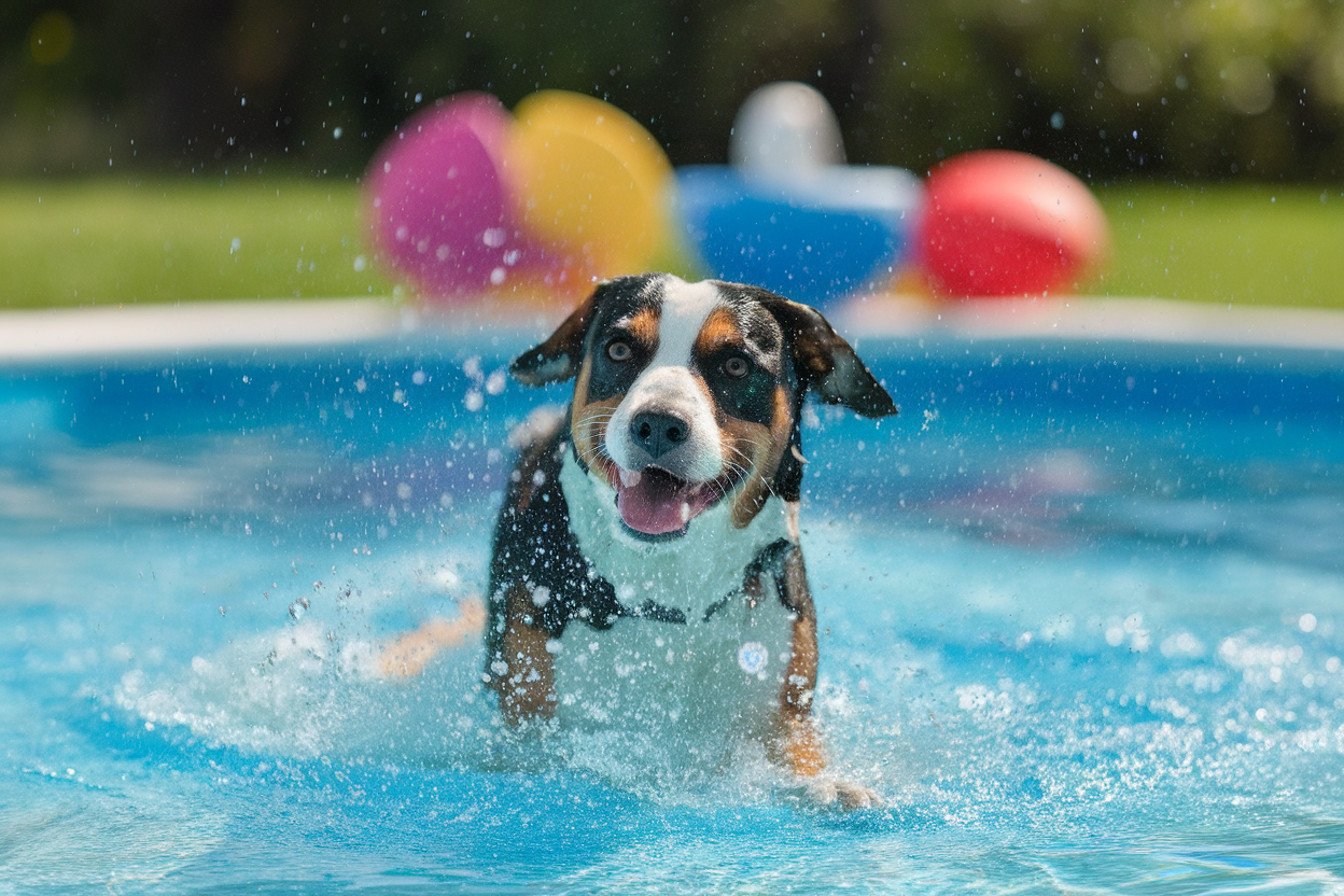 Piscine pour Chien chez Action : Divertissement Assuré Entretien et sécurité d'une piscine pour chien