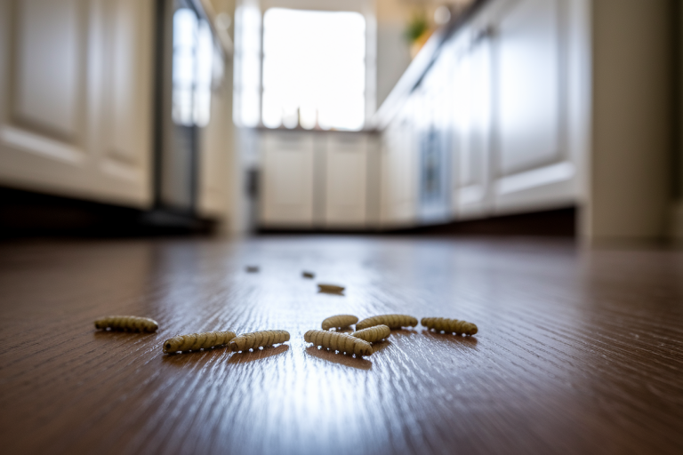 Asticots dans la Maison : Signification, Causes et Solutions Efficaces