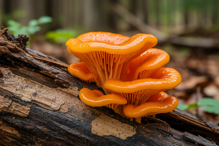 Trémelle Orangée : Comment Identifier ce Champignon sur Bois Mort