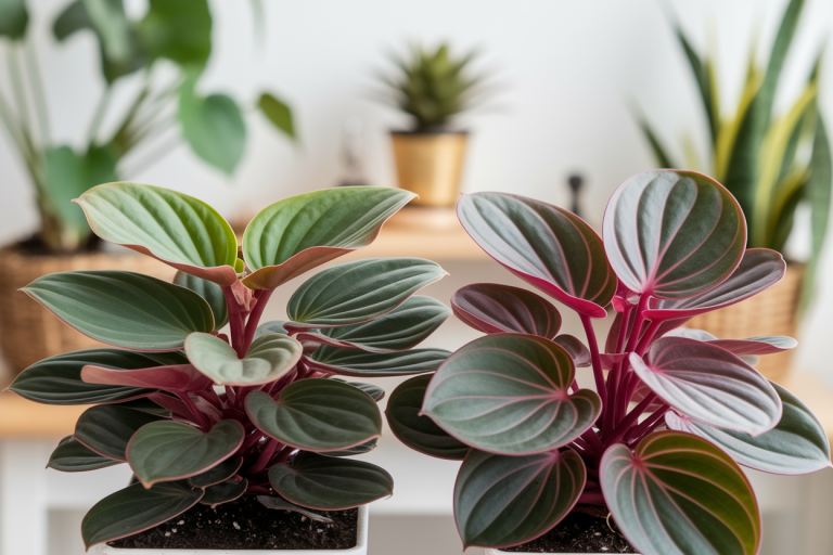 Peperomia vs Pilea : Différences et Conseils d&rsquo;Entretien pour ces Plantes d&rsquo;Intérieur