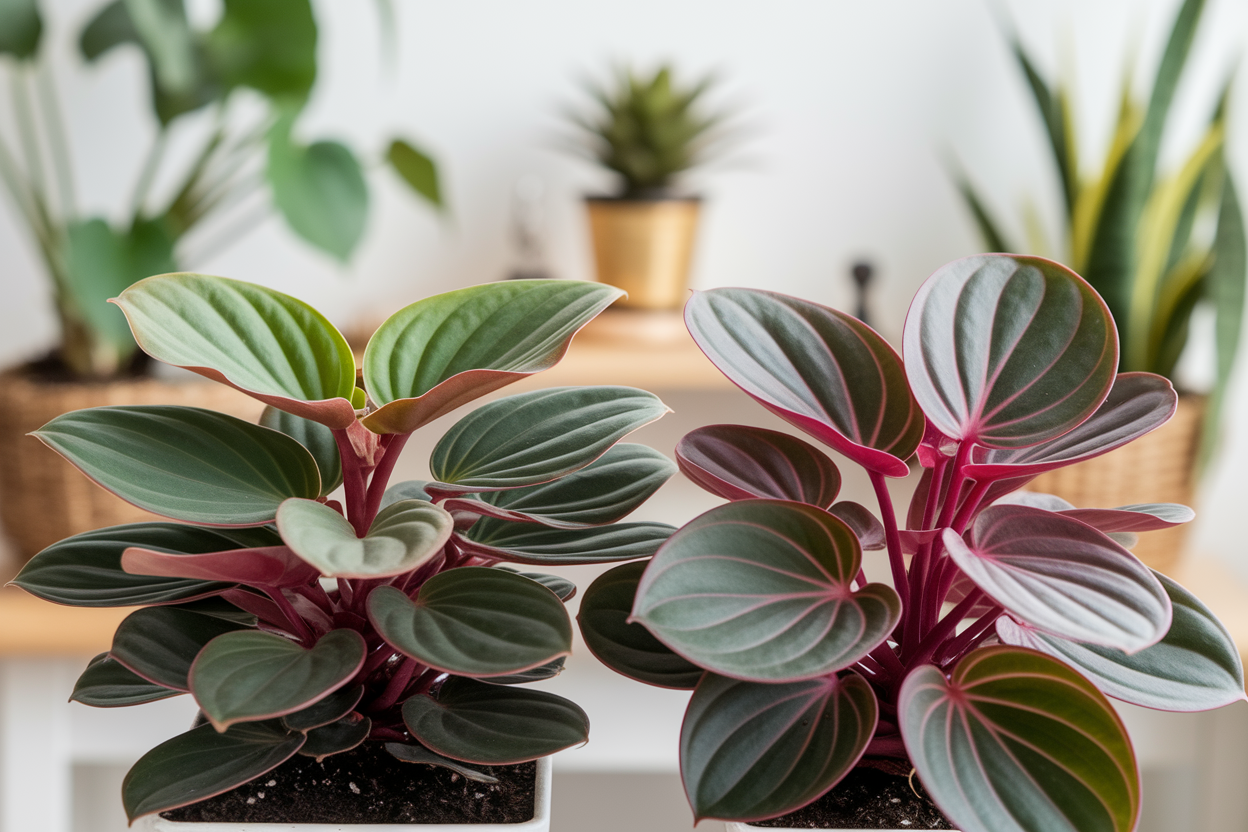 Peperomia vs Pilea : Différences et Conseils d'Entretien pour ces Plantes d'Intérieur