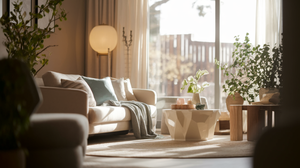 interieur-moderne-canape-table-basse-plantes