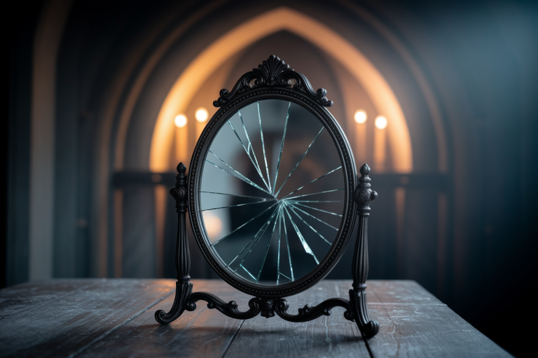 Miroir Cassé Tout Seul : Signification Spirituelle et Message
