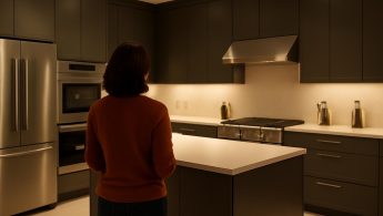 cuisine-moderne-armoires-elegantes-personne