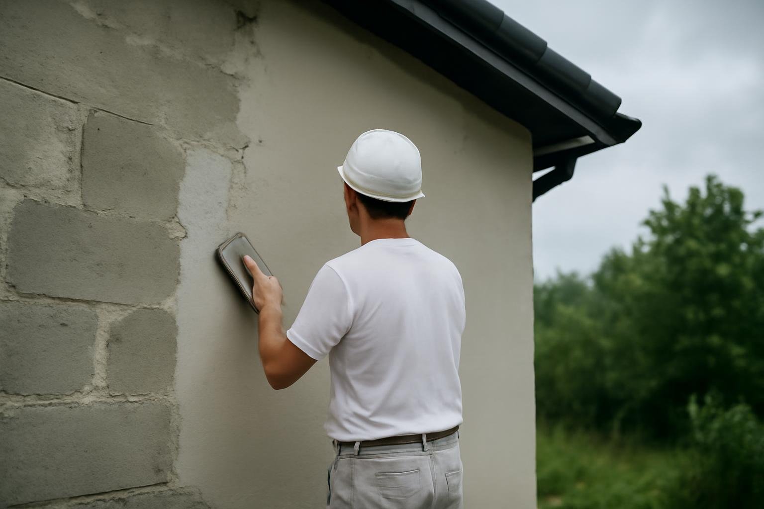 peintre-mur-exterieur-platre-jeune