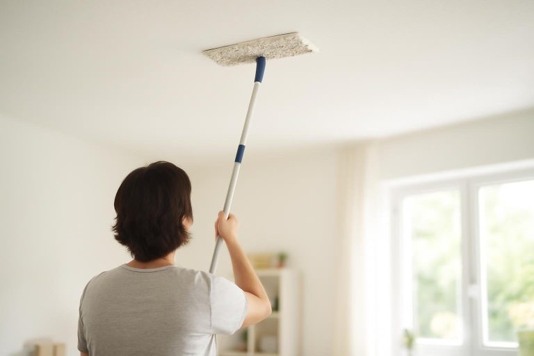 Laver un Plafond sans se Fatiguer : la Bonne Méthode