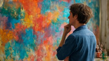 personne-studio-art-mur-coloré