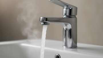 robinet-moderne-eau-chaude-froide