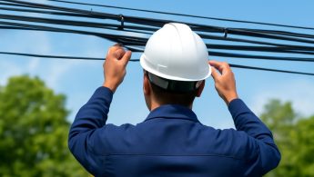 technicien-cables-telephoniques-ciel-arbres