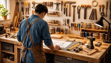 atelier-bricolage-outils-table-travail