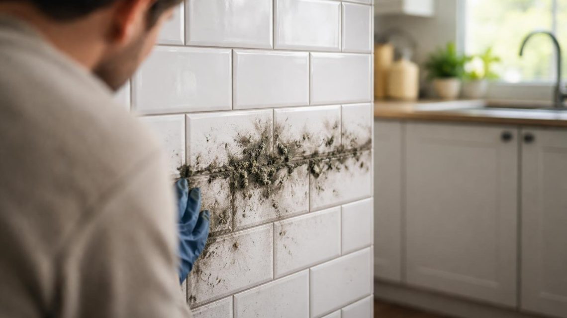 cuisine-moderne-mur-moisi-personne