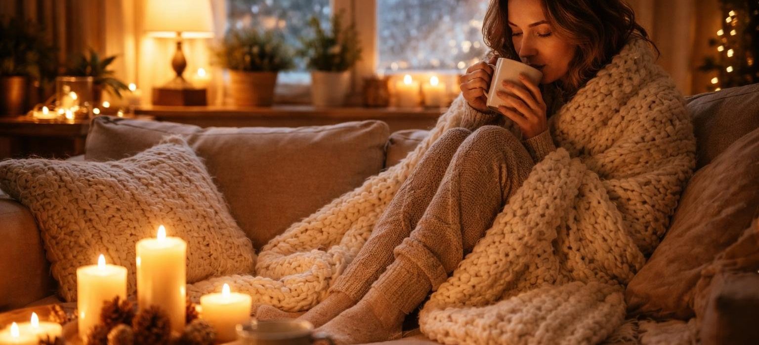 personne-cosy-canape-bougie-fenetre