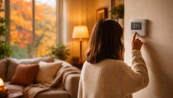 personne-thermostat-maison-automne