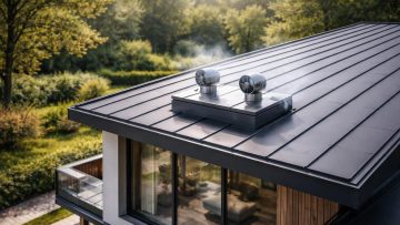 maison-moderne-toit-jardin-verdoyant