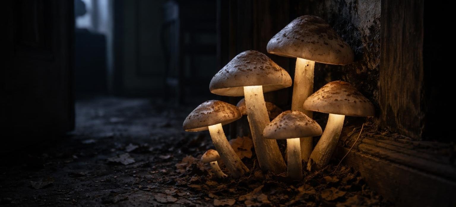 champignons-sombres-maison-eclairage-tamise