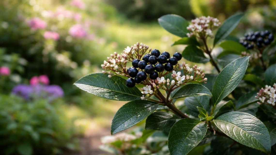 laurier-tin-baies-feuilles-jardin