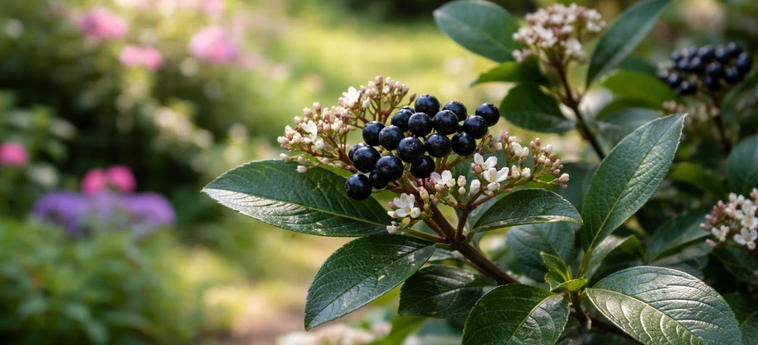 laurier-tin-baies-feuilles-jardin