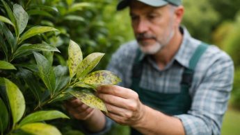 jardinier-laurier-feuilles-maladie-jardin-verdoyant