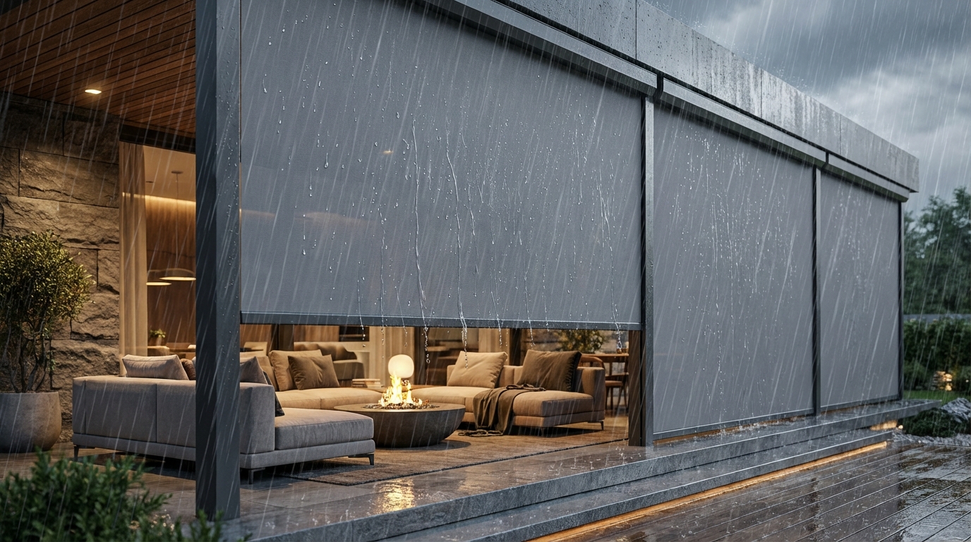 Vos rideaux standard ne fonctionnent pas ? Optez pour des solutions de patio étanches sur mesure
