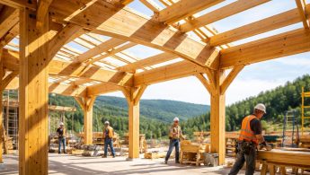 chantier-bois-madriers-collines-ciel-bleu