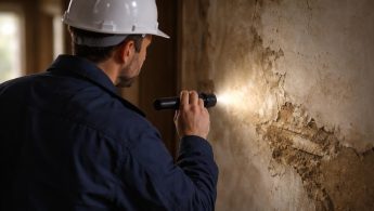 professionnel-inspecte-mur-maison-degradee